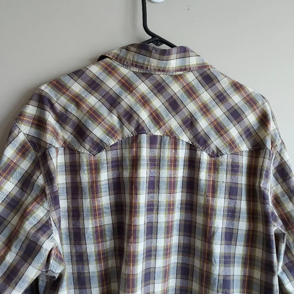 LUCKY BRAND ♡ Mens Western Shirt - Picture 7 of 13